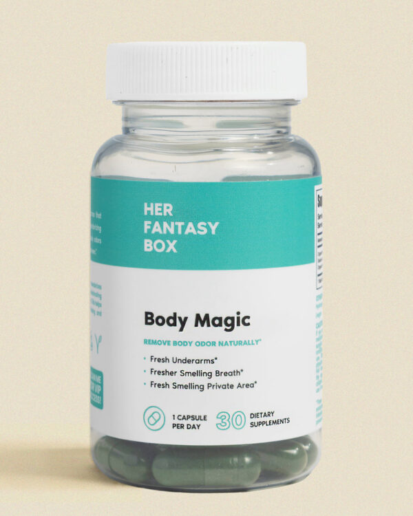 Body Magic Chlorophyll Pill - For Body Odor, Detox & Skin