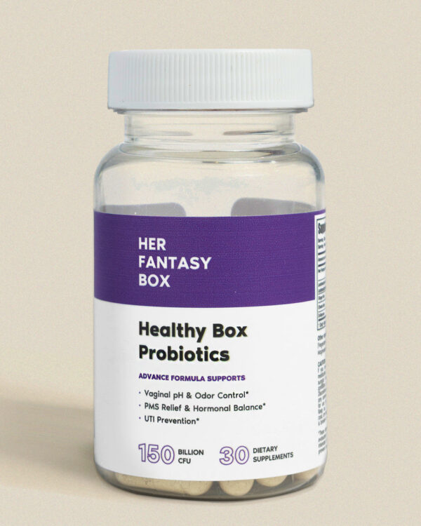 Healthy Box Probiotics for pH, Odor, Pms Relief & Uti Prevention