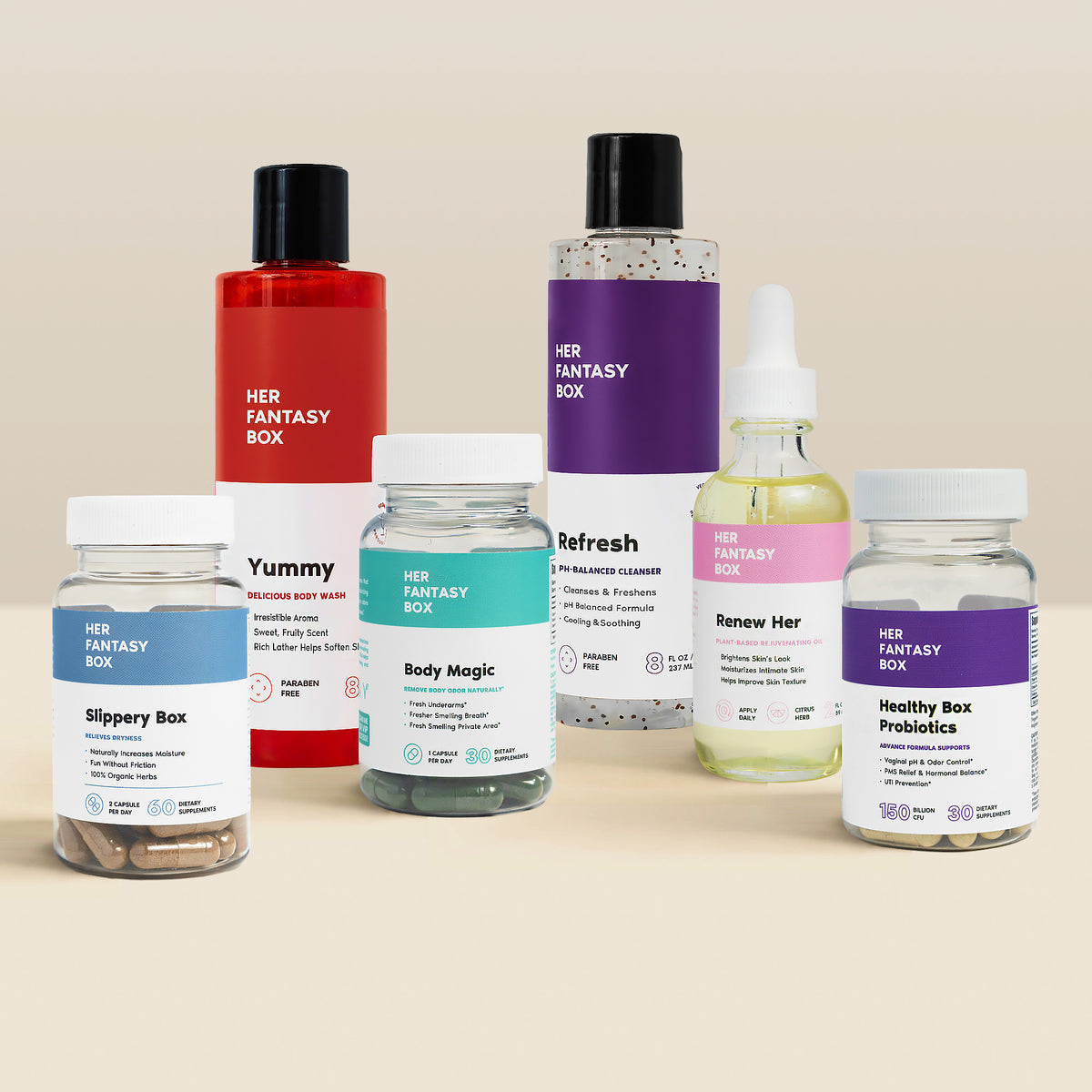 Balance Bundle 2.0 feminine hygiene self-care products