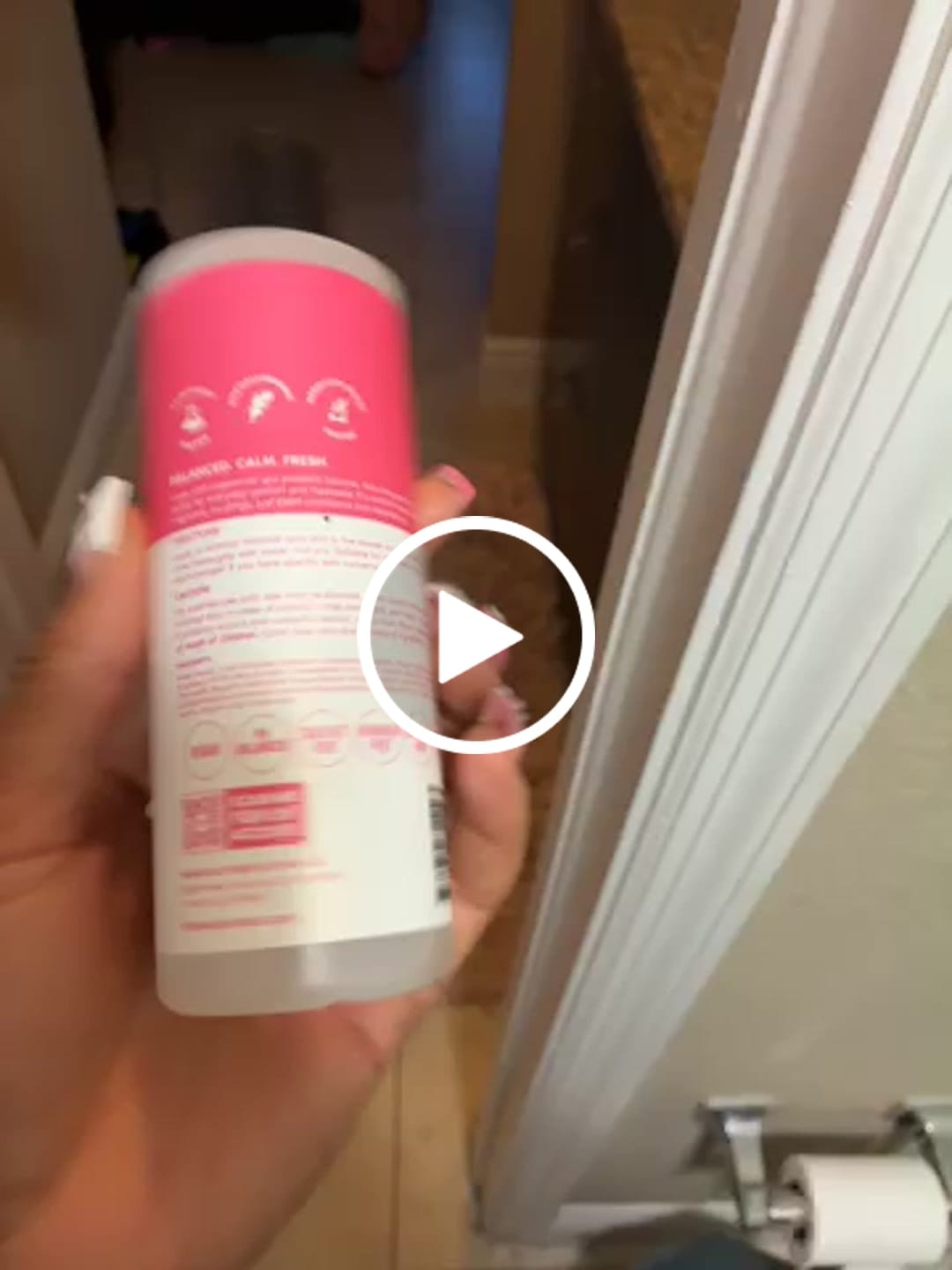 Customer photo review of Sensitive Probiotic+ pH Balanced Feminine Wash