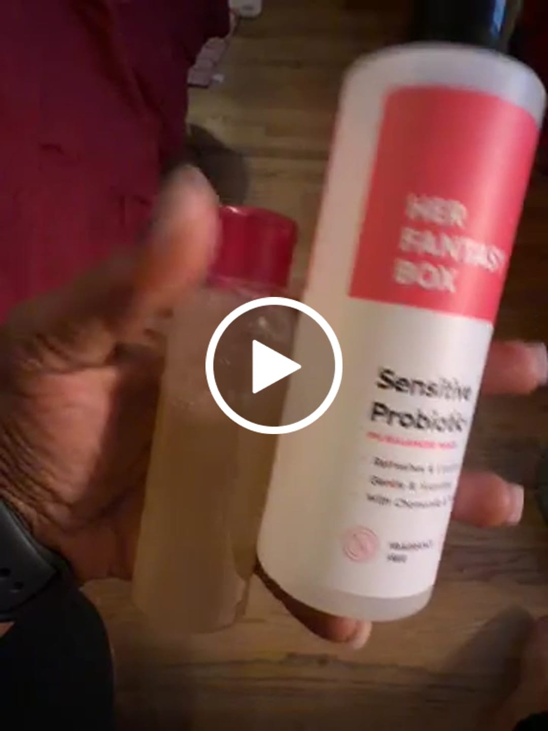 Customer photo review of Sensitive Probiotic+ pH Balanced Feminine Wash