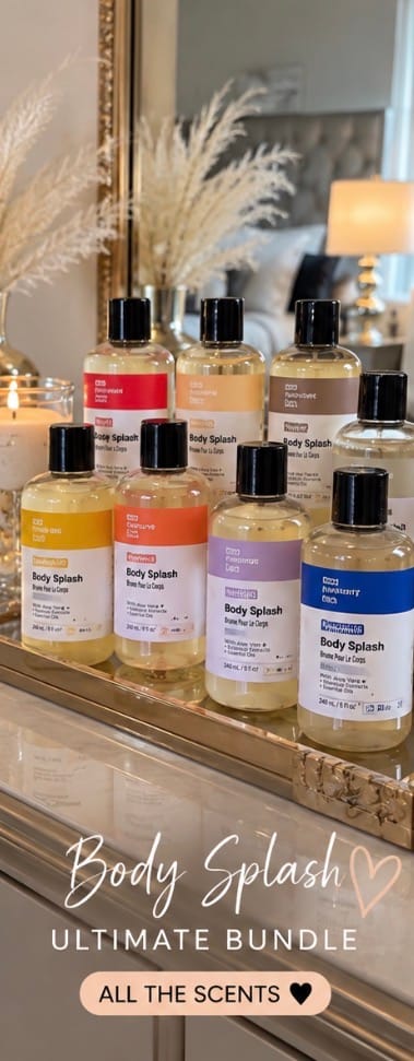 Customer photo review of Body Splash Ultimate Bundle