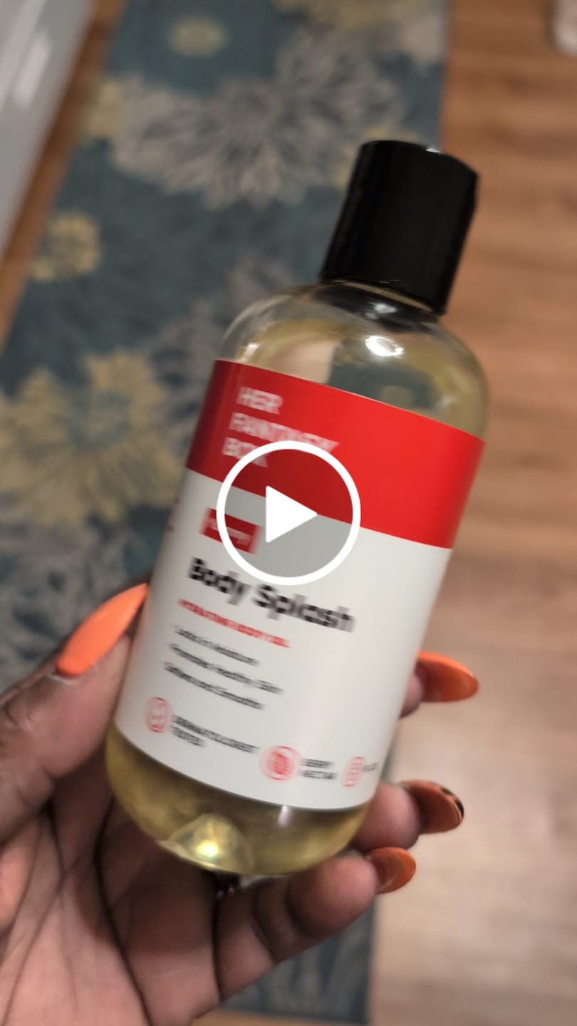 Customer photo review of Body Splash - Skin Smoothing Body Oil  (Yummy)