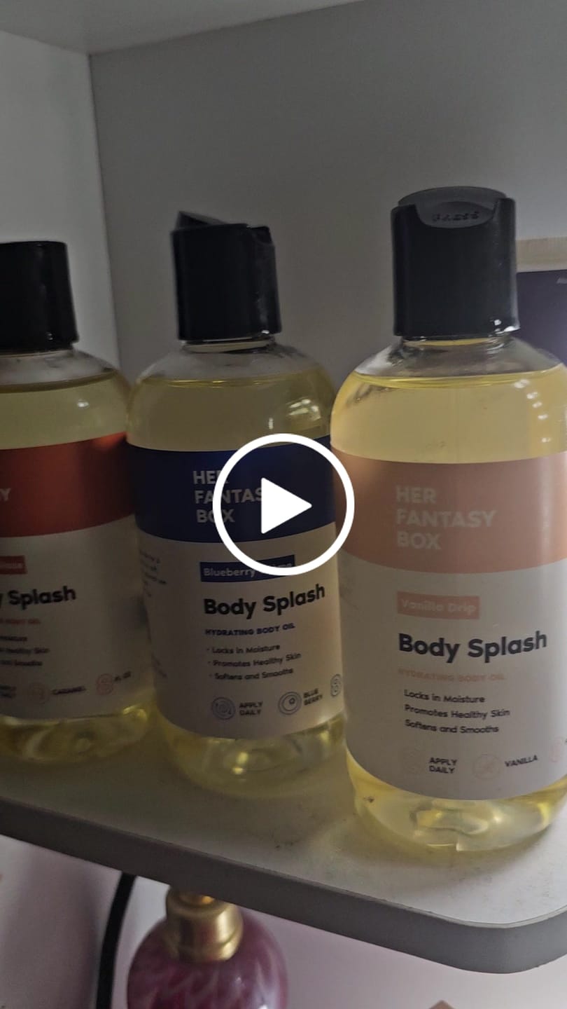 Customer photo review of Sweet Skin Body Oil Bundle
