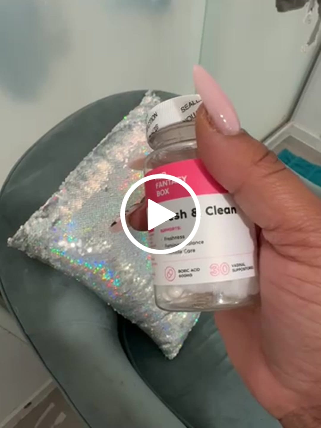 Customer photo review of Fresh & Clean pH Balancing Boric Acid Vaginal Suppository