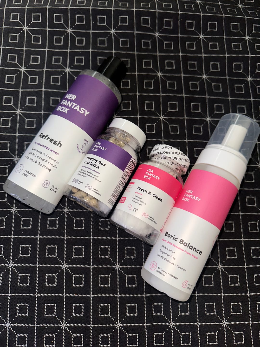 Customer photo review of Full Feminine Hygiene Routine