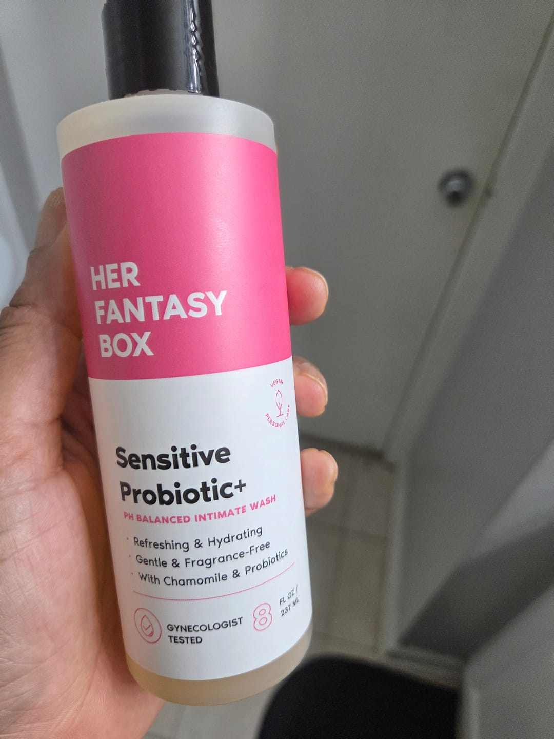 Customer photo review of Sensitive Probiotic+ pH Balanced Feminine Wash