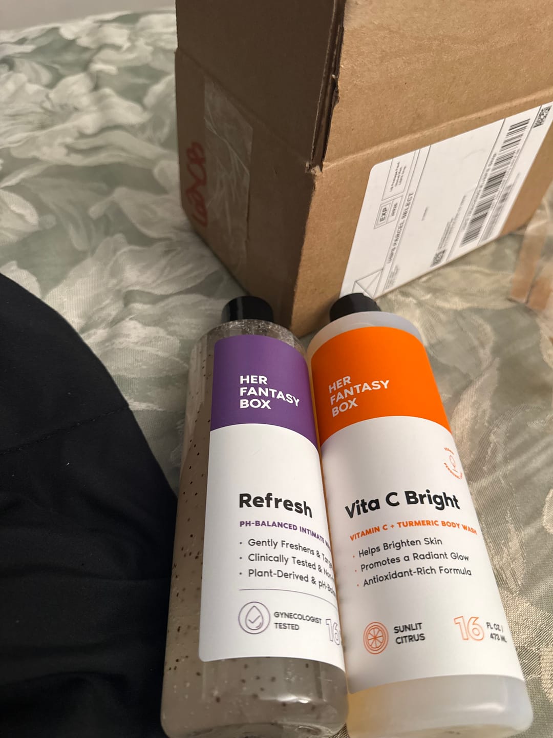 Customer photo review of Vita C Bright - Turmeric Body Wash