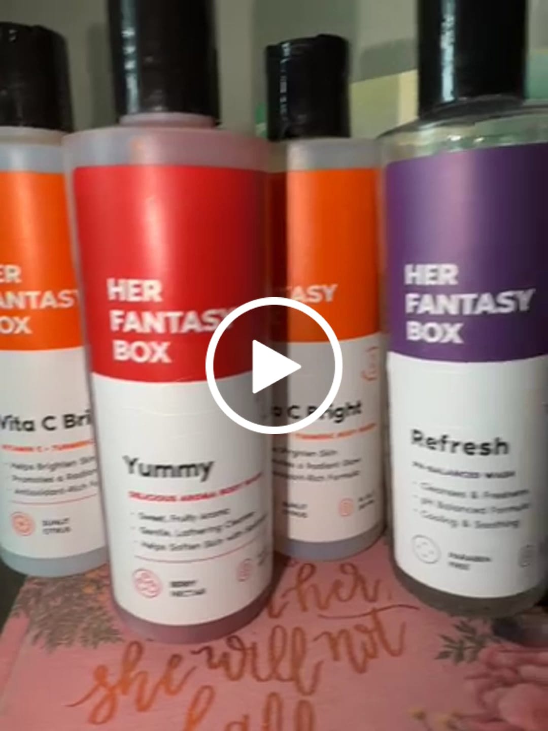 Customer photo review of Vita C Bright - Turmeric Body Wash