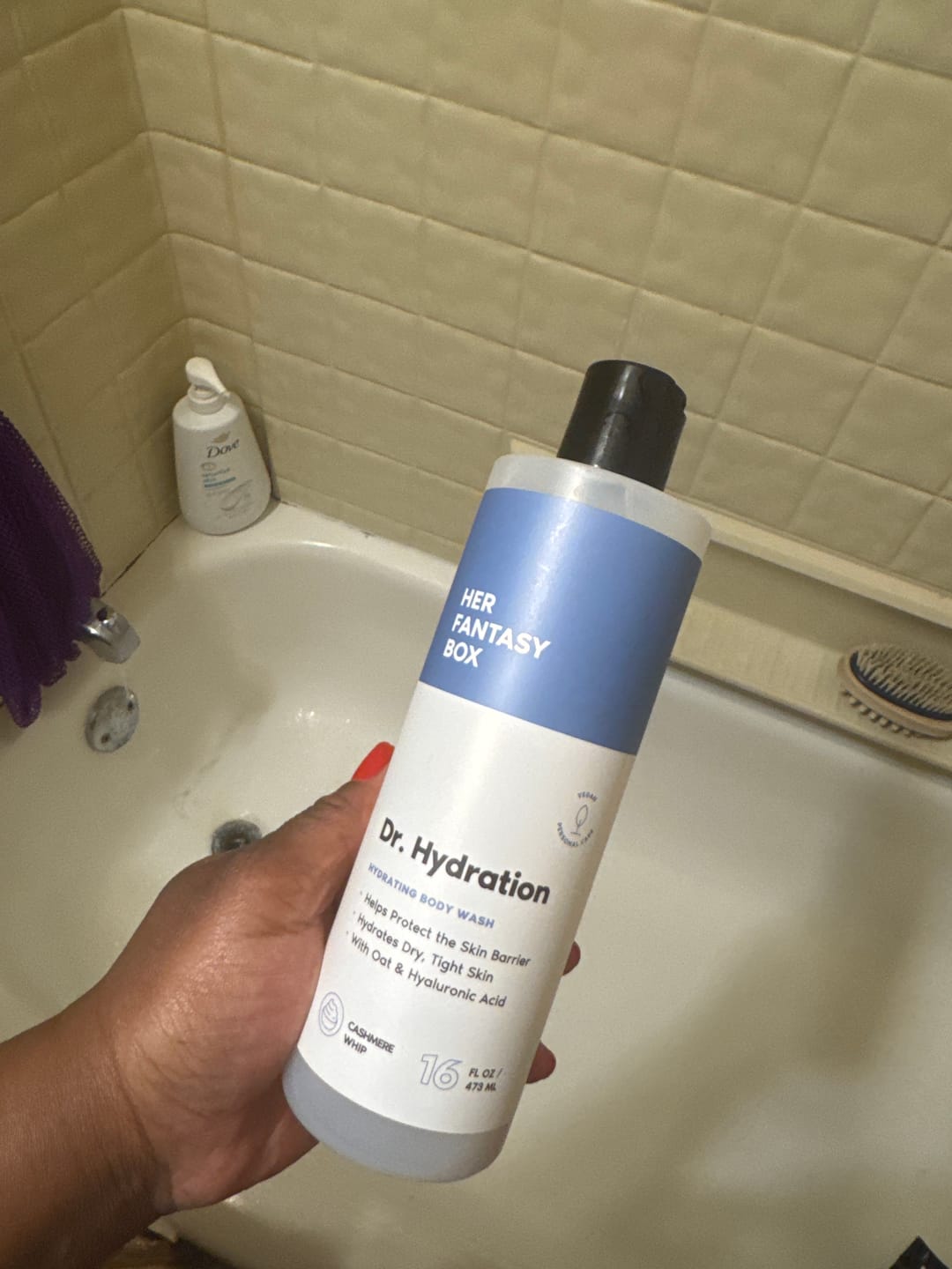 Customer photo review of Dr. Hydration - Moisturizing Body Wash