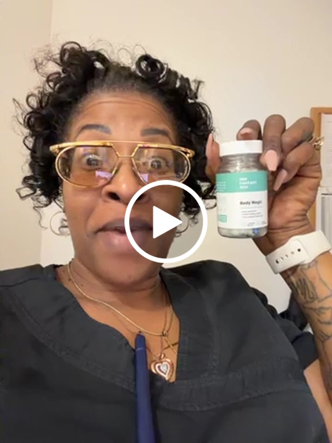 Customer photo review of Body Magic Chlorophyll Pill - For Body Odor, Detox & Skin