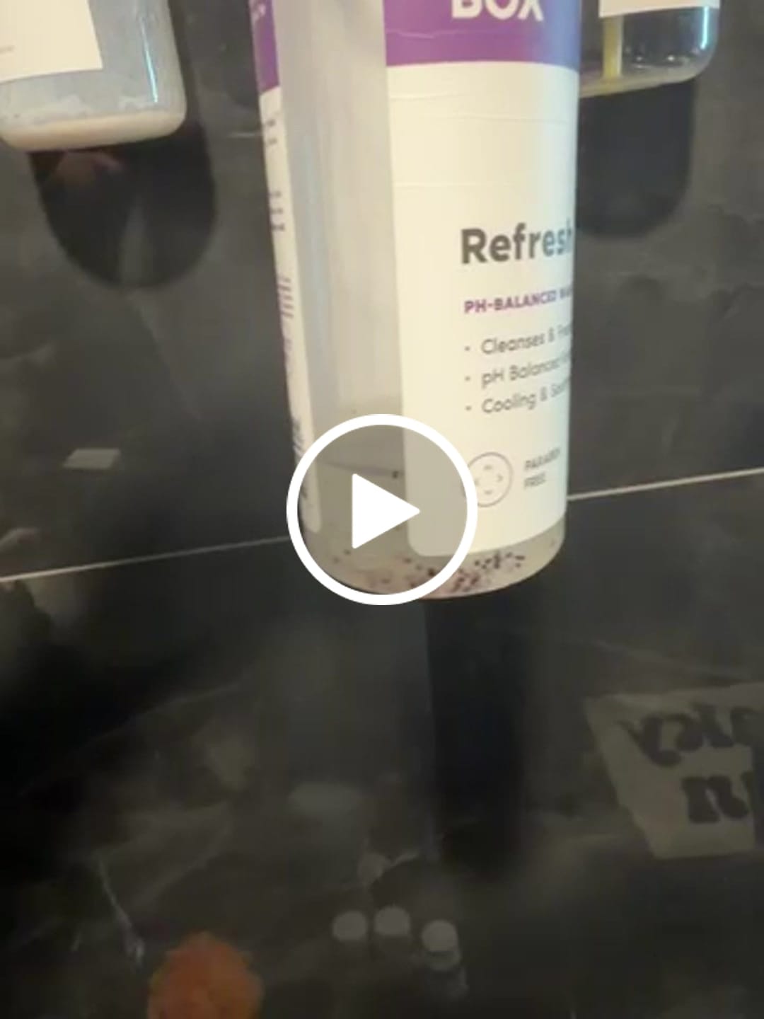 Customer photo review of Refresh Plant Based Intimate Body Wash for Women - pH Balancing