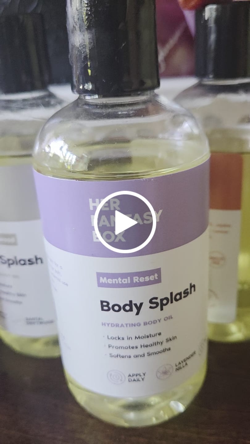 Customer photo review of Body Oil Gift Set